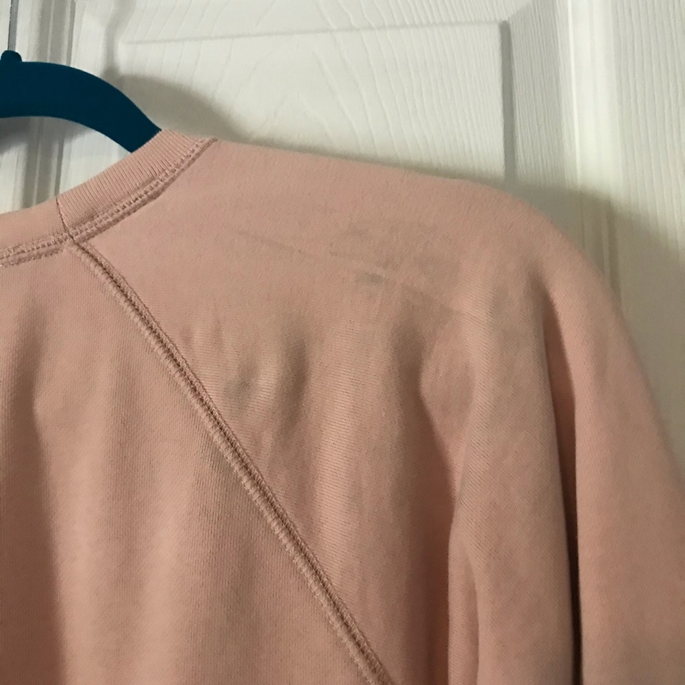 SOLD Everlane Light pink sweatshirt *flaws* - Picture 6 of 10